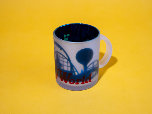 Holiday World & Splashin' Safari Logo Frosted Coffee Cup