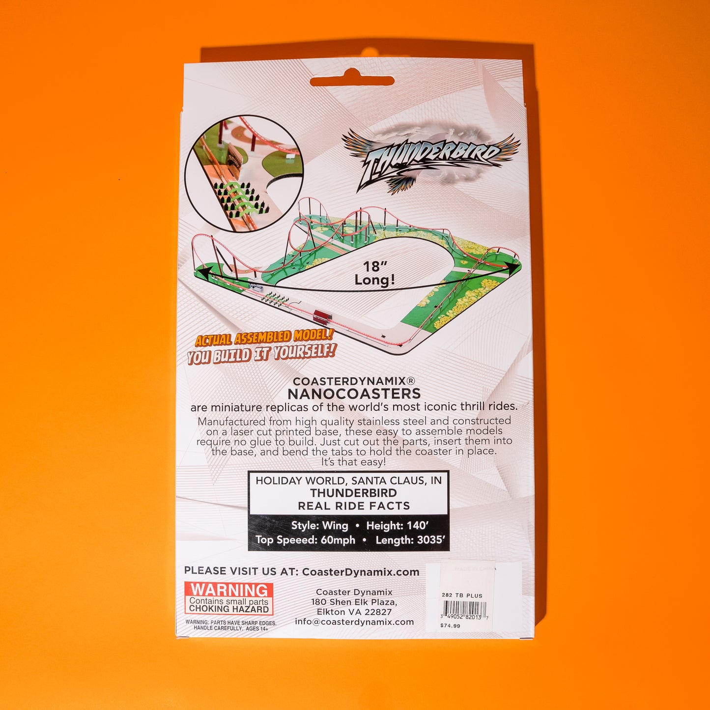 Thunderbird - CoasterDynamix NanoCoaster: Plus!