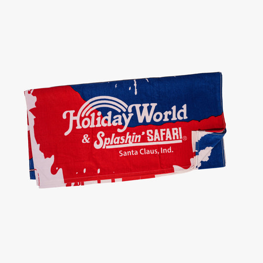 Holiday World & Splashin' Safari Tie Dye Towel
