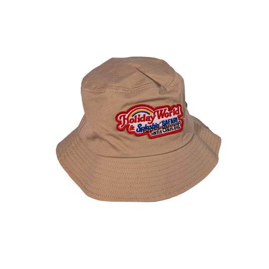 Khaki Holiday World & Splashin' Safari Bucket Hat