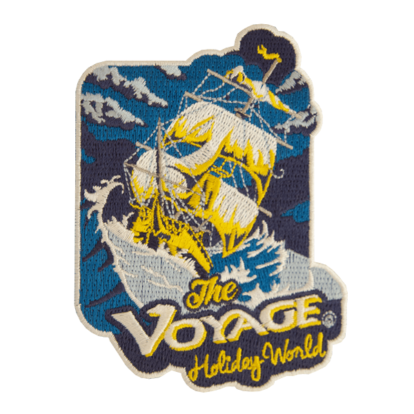 The Voyage coaster souvenir patch