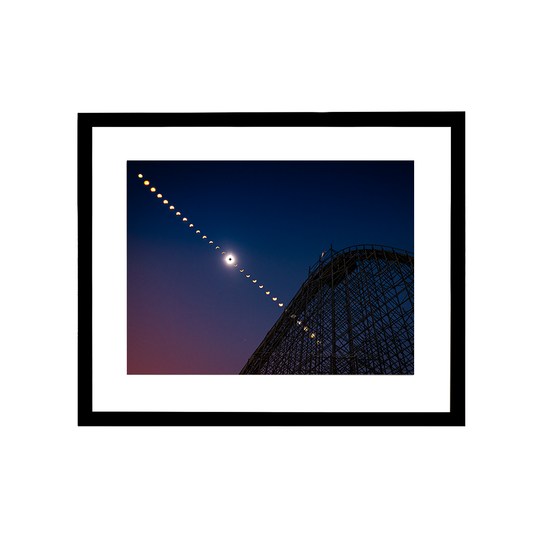 The Voyage Solar Eclipse Photographic Print - Thrilling Moments Photography