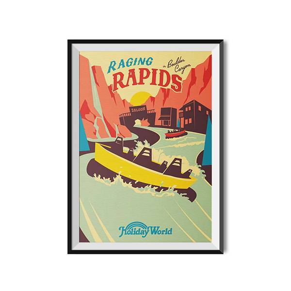 Made to Thrill - Raging Rapids Poster