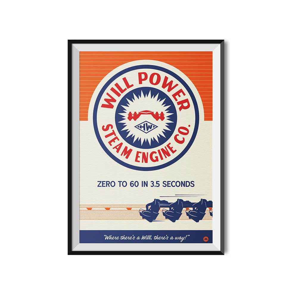 Will Power Poster