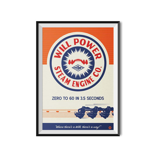 Will Power Poster